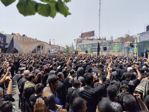 تصاویر/ مردم شهر بم در سوگ ابا عبدالله و یاران شهیدش