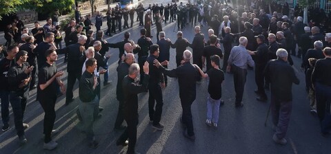 تصاویر/ تجمع عاشوراییان حسینی شهرستان جلفا