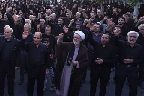 تصاویر/ تجمع عاشوراییان حسینی شهرستان جلفا