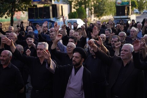 تصاویر/ تجمع عاشوراییان حسینی شهرستان جلفا