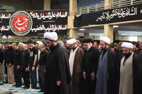 تصاویر/ عزاداری روز عاشورا در مصلای امام خمینی (ره) ارومیه