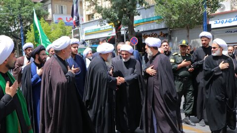 تصاویر/برگزاری آیین عزاداری عاشورای حسینی در ارومیه