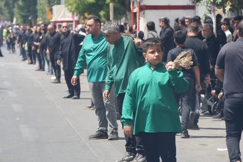 تصاویر/برگزاری آیین عزاداری عاشورای حسینی در ارومیه