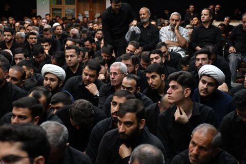 تصاویر/ عزاداری عاشورای حسینی در مسجد چنرال ارومیه