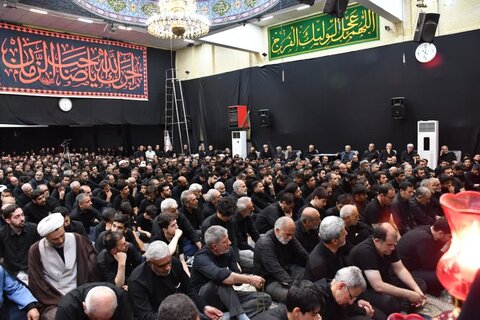 تصاویر/ عزاداری عاشورای حسینی در مسجد چنرال ارومیه