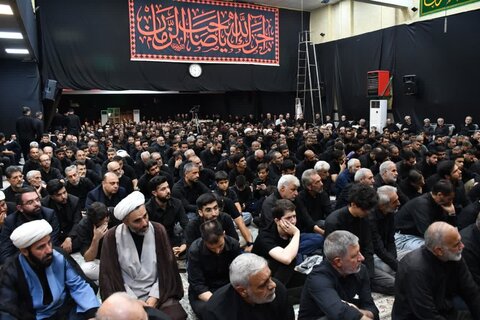 تصاویر/ عزاداری عاشورای حسینی در مسجد چنرال ارومیه
