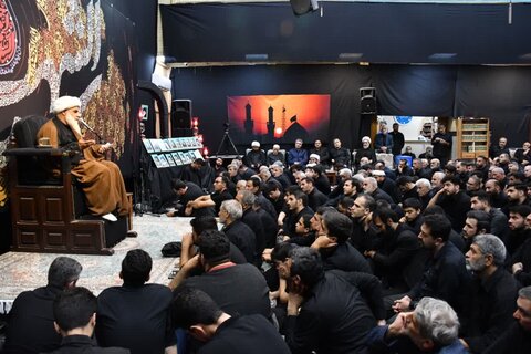 تصاویر/ عزاداری عاشورای حسینی در مسجد چنرال ارومیه