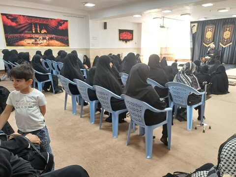 تصاویر/ عزاداری روز عاشورا در مدرسه علمیه زینب کبری (س) ارومیه