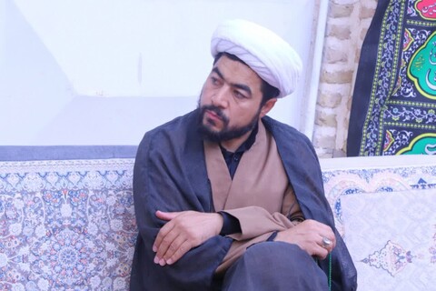 مراسم عزاداری اباعبدالله الحسین علیه السلام در روز دهم محرم در مدرسه علمیه شفیعیه