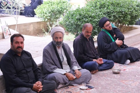 مراسم عزاداری اباعبدالله الحسین علیه السلام در روز دهم محرم در مدرسه علمیه شفیعیه