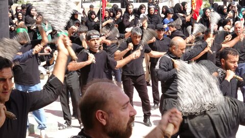 تصاویر/عاشورای حسینی در شهرستان آبدانان