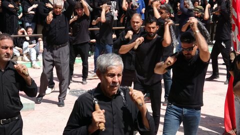 تصاویر/عاشورای حسینی در شهرستان آبدانان