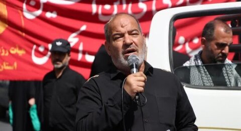 تصاویر/کاروان غم و عزاداری هیئت رزمندگان اسلام اراک در روز عاشورا