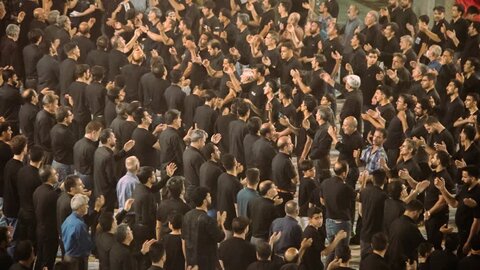 تصاویر/ عزاداری هیئتات مذهبی آران و بیدگل درشام عاشورای حسینی