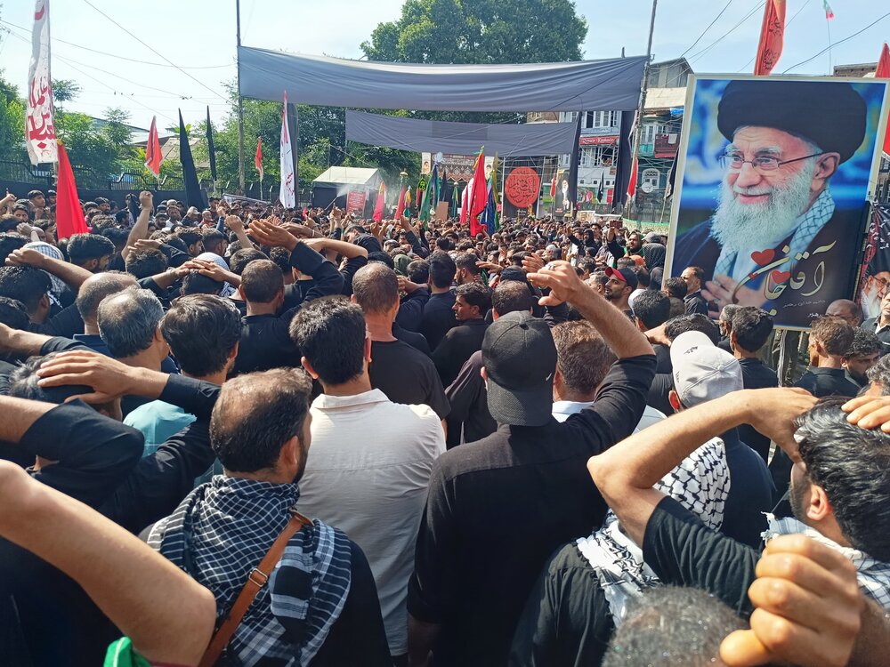 سرینگر میں عظیم الشان جلوس عزاء