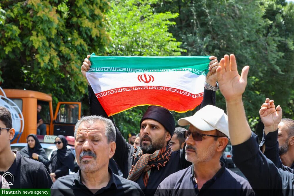 تصاویر/  عزاداری خیابانی عزای حسینی و توسل به شهدای کربلا در تبریز