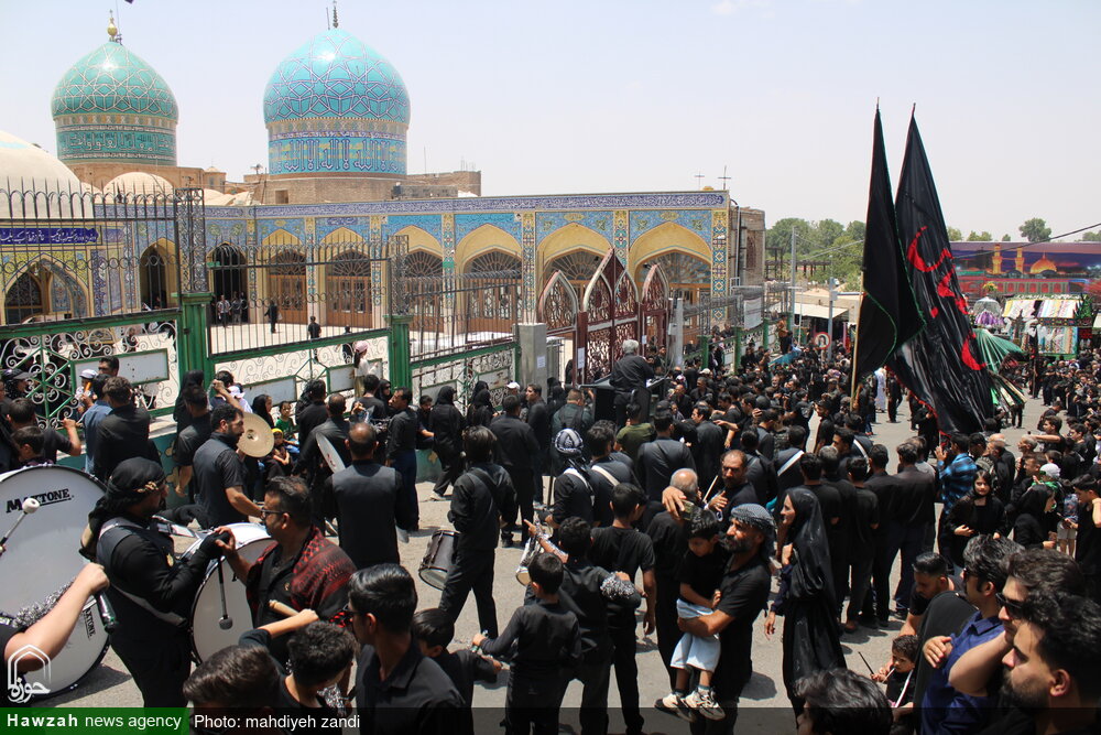 فیلم| عزاداری هیئت زنجیر زنی بالای جوپار