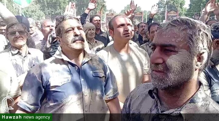 فیلم| عزاداری سنتی محله کهن پشت بازار در روز عاشورا