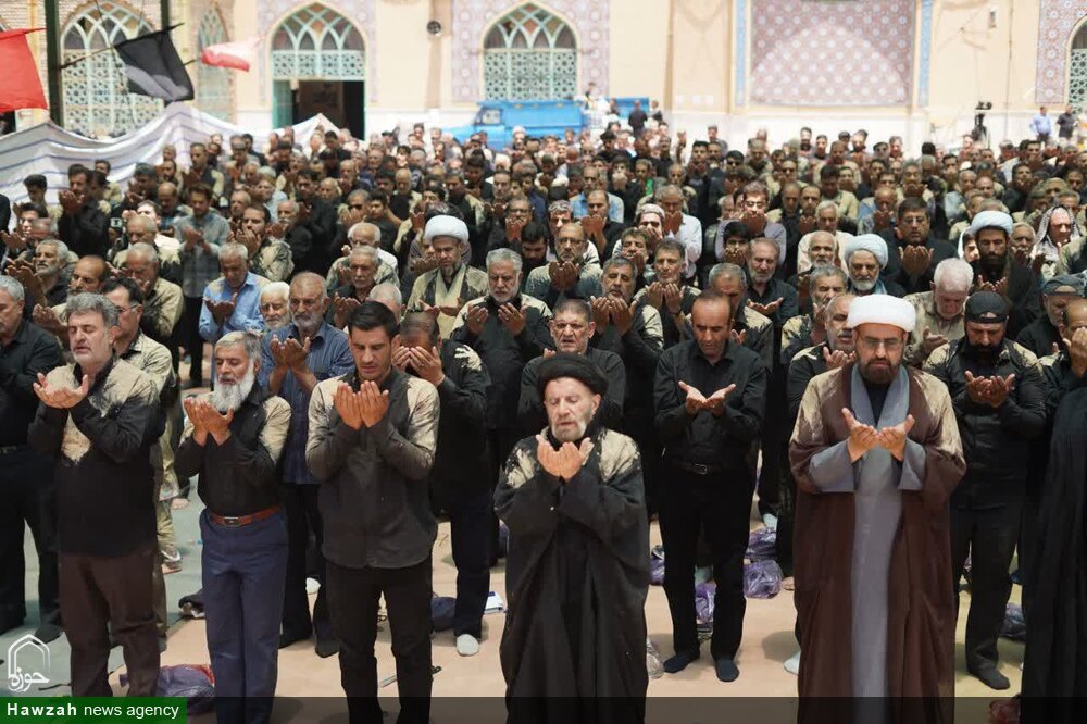 فیلم| عزاداری مردم خرم آباد در مصلای الغدیر