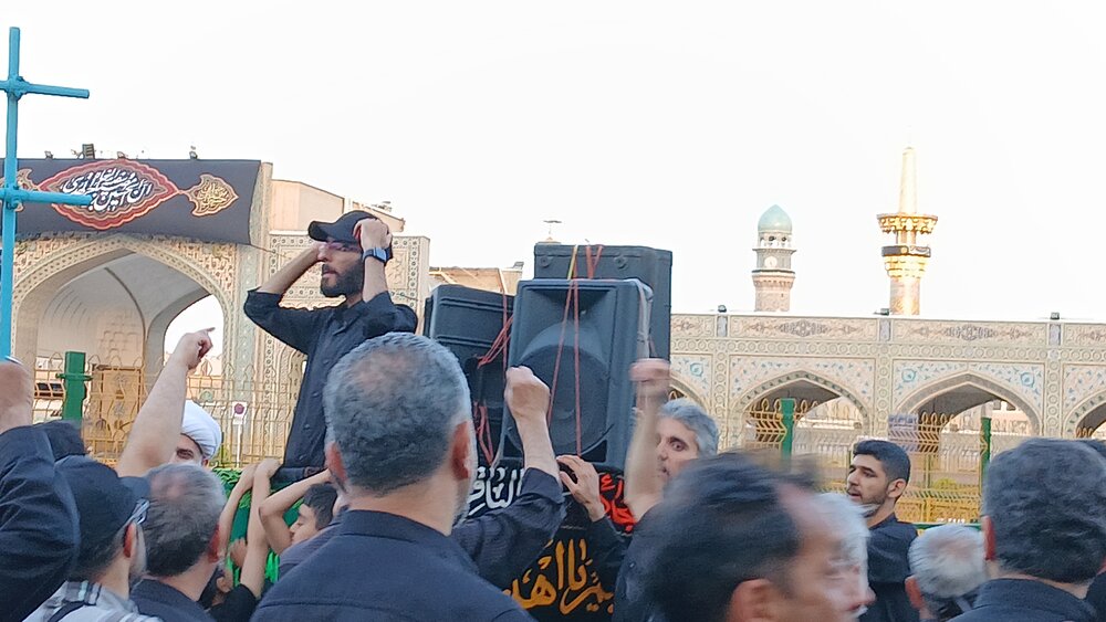 تصاویر هیئت عزاداری ناشنوایان در مشهد