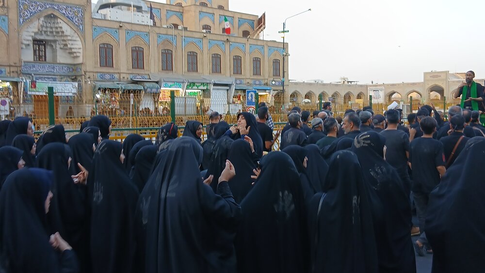 تصاویر هیئت عزاداری ناشنوایان در مشهد
