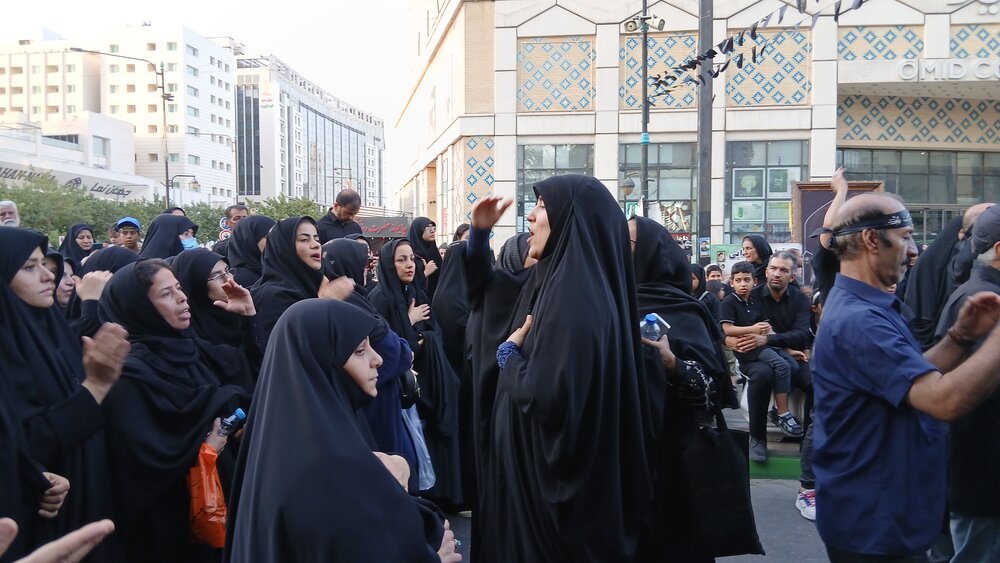 تصاویر هیئت عزاداری ناشنوایان در مشهد