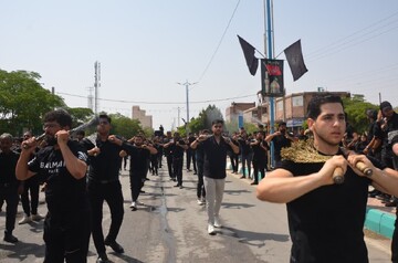 تصاویر/ عاشورای حسینی در شهر شهیدپرور اختیارآباد