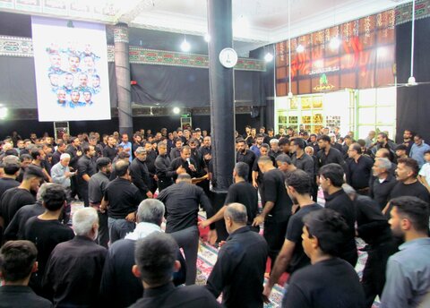 تصاویر/ عزاداری امام حسین(ع) در دیّر