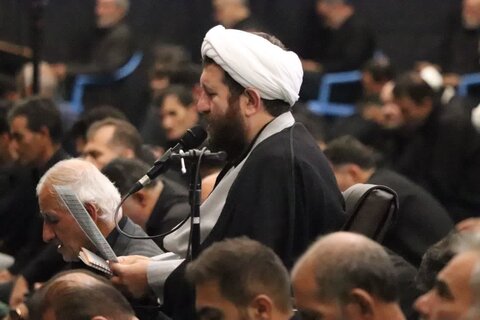 تصاویر/ مراسم عزاداری شام غریبان در مصلای امام خمینی (ره) ارومیه