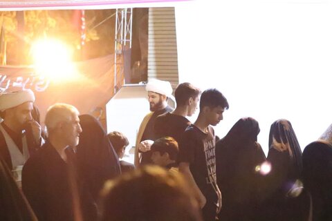 تصاویر/ مراسم عزاداری شام غریبان در مصلای امام خمینی (ره) ارومیه