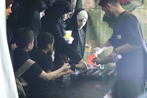 تصاویر/ مراسم عزاداری شام غریبان در مصلای امام خمینی (ره) ارومیه