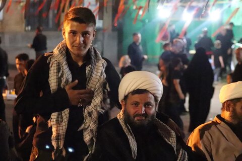 تصاویر/ مراسم عزاداری شام غریبان در مصلای امام خمینی (ره) ارومیه