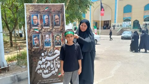 تصاویر/ایستگاه صلواتی به نیابت از شهدای اقتدار ملی در ساوه