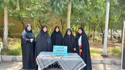 تصاویر/ایستگاه صلواتی به نیابت از شهدای اقتدار ملی در ساوه