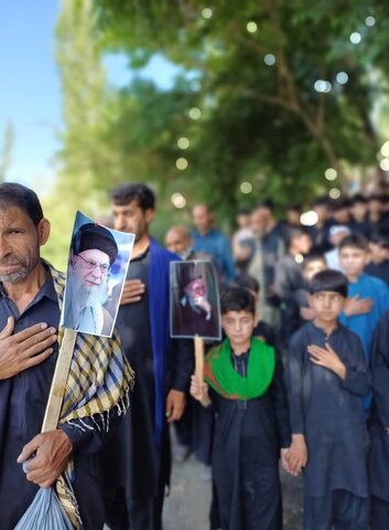 سکردو کے نواحی علاقے کواردو میں یومِ عاشوراء کا جلوس