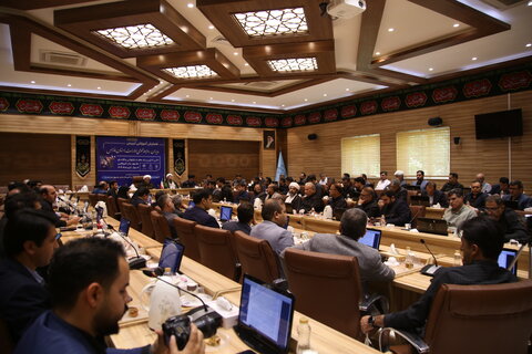 تصاویر| نشست مدیران روابط عمومی ادارات فارس در خصوص بازخوانی حقوق بشر آمریکایی و جنگ 12 روزه