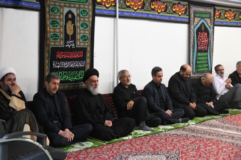 تصاویر|عزای حسینی در دفتر نمایندگی ولی فقیه در استان اصفهان
