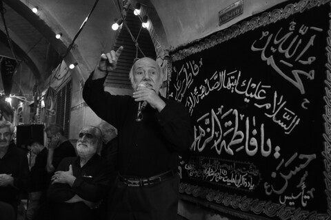 تصاویر/ قافله عزاداری هیئت بنی فاطمه در بازار اصفهان