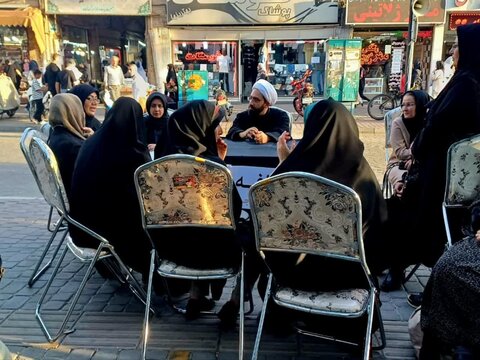 تصاویر/ حضور میدانی گروه تبلیغی استعدادهای برتر اعزامی به زنجان