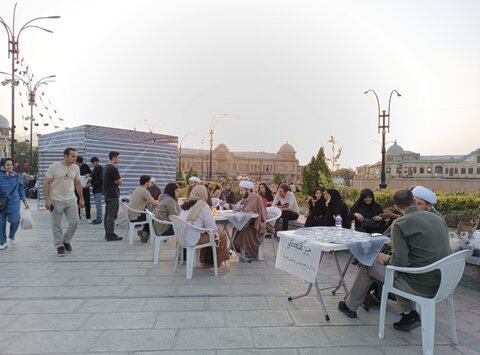 حماسه حضور طلاب همدانی در خط مقدم تبلیغی