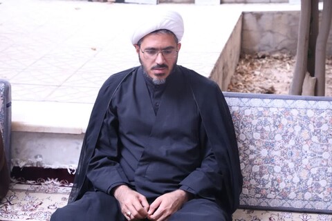 مراسم عزاداری اباعبدالله الحسین علیه السلام در روز یازدهم محرم در مدرسه علمیه شفیعیه