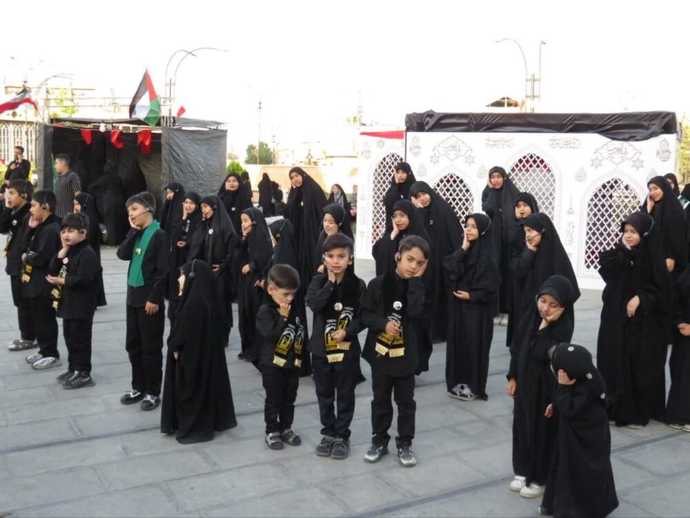 پویش ندای حسینی با محوریت الگوی زینبی در همدان برگزار شد