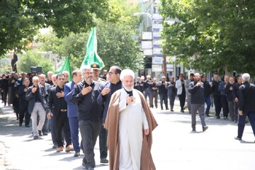 تصاویر / برگزاری مراسم عزاداری سومین روز شهادت امام حسین(ع) در اسدآباد