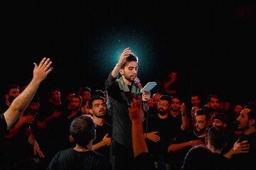 تصاویر/ اولین شب از عزاداری دهه دوم محرم هیئت حسین جان ارومیه