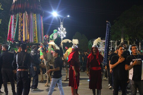 تصاویر/ کاروان نمادین اسرای کربلا