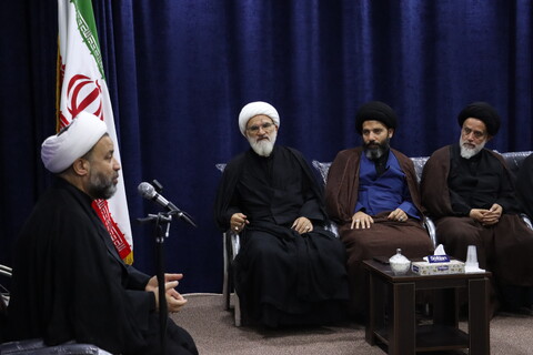 سخنرانی حجت الاسلام علی نژاد رئیس دفتر شورای سیاستگذاری ائمه جمعه استان خوزستان