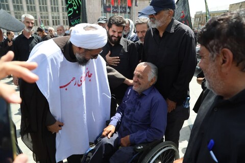 دسته‌های عزاداری در سطح شهر همدان در سوم عاشورا