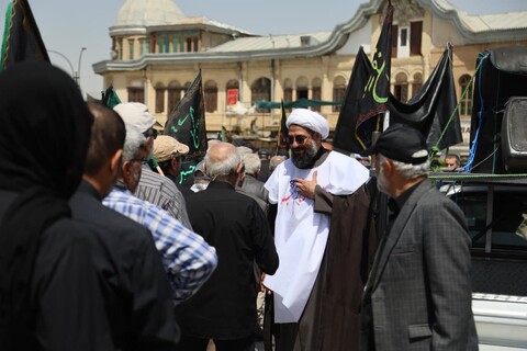 دسته‌های عزاداری در سطح شهر همدان در سوم عاشورا