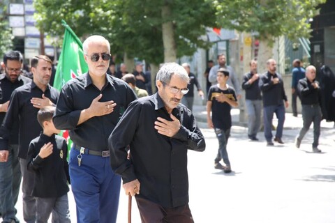 تصاویر / برگزاری مراسم عزاداری سومین روز شهادت امام حسین(ع) در اسدآباد