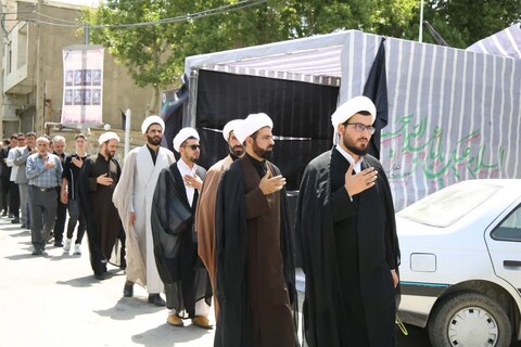 تصاویر / برگزاری مراسم عزاداری سومین روز شهادت امام حسین(ع) در اسدآباد